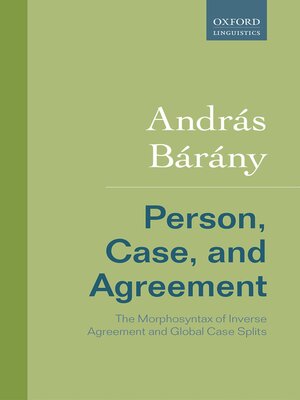 cover image of Person, Case, and Agreement